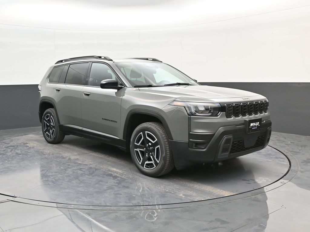 Sting-Gray Clearcoat 2026 Jeep Cherokee Laredo 4WD SUV / Crossover Four-Wheel Drive Continuously Variable Transmission