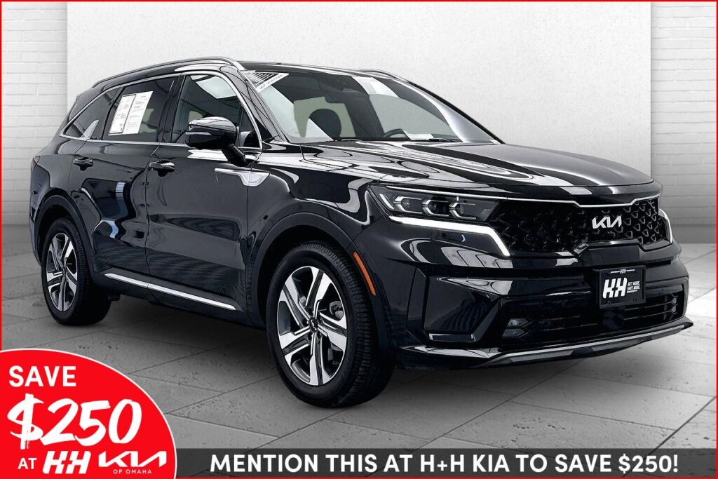 Aurora Black 2023 Kia Sorento Hybrid SX Prestige AWD SUV / Crossover All-Wheel Drive Automatic