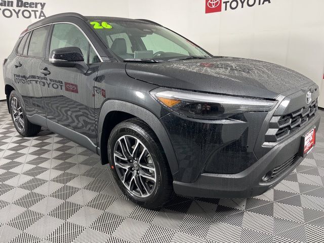 Jet Black 2026 Toyota Corolla Cross XLE AWD SUV / Crossover All-Wheel Drive Continuously Variable Transmission