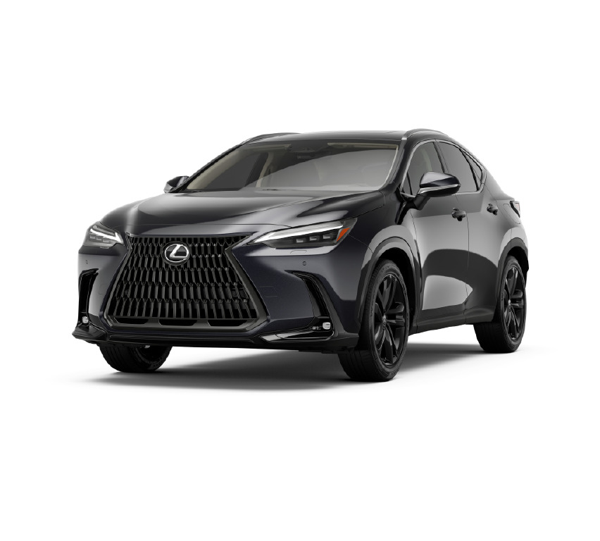 Black (Caviar) 2026 Lexus NX Hybrid 450h+ Luxury AWD SUV / Crossover All-Wheel Drive Continuously Variable Transmission