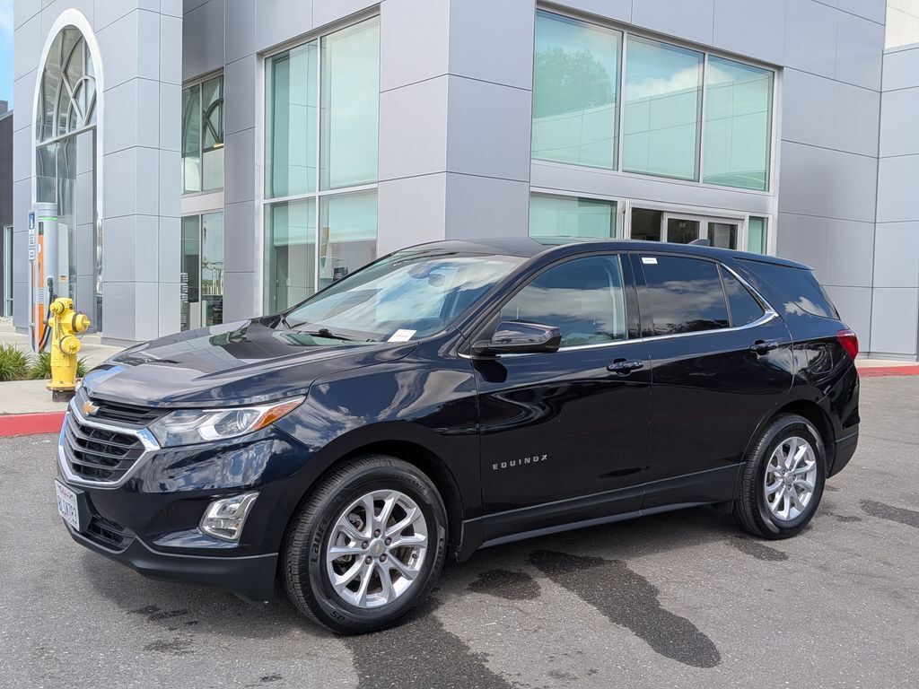 Midnight Blue Metallic 2020 Chevrolet Equinox 1.5T LT FWD SUV / Crossover Front-Wheel Drive 6-Speed Automatic Overdrive