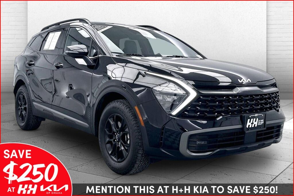 Ebony Black 2023 Kia Sportage X-Pro AWD SUV / Crossover All-Wheel Drive Automatic