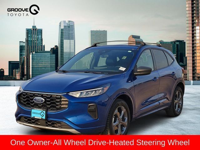 Atlas Blue Metallic 2023 Ford Escape ST-Line AWD SUV / Crossover All-Wheel Drive 8-Speed Automatic