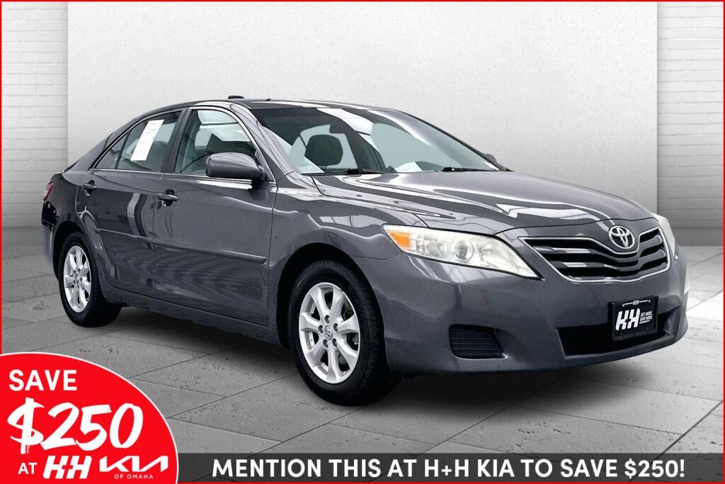 Magnetic Gray Metallic 2011 Toyota Camry LE Sedan Front-Wheel Drive Automatic