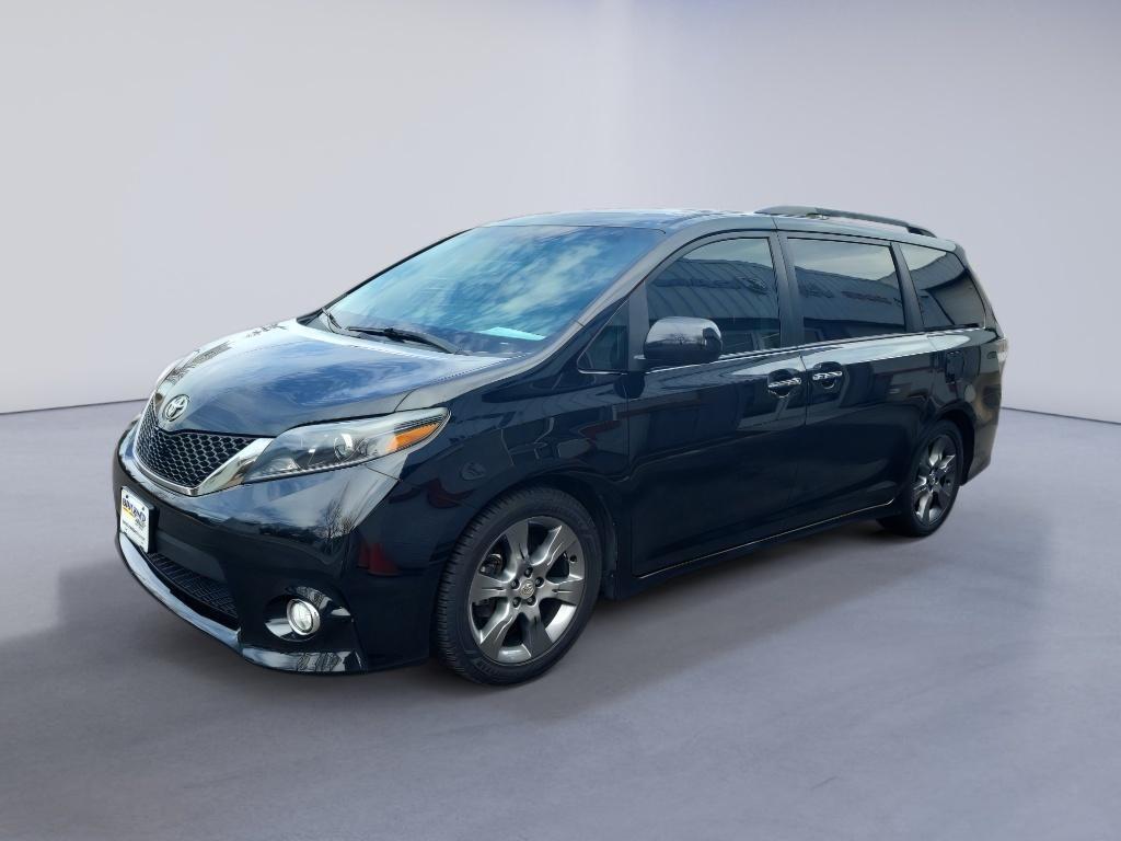 Attitude Black 2015 Toyota Sienna SE 8-Passenger Minivan Front-Wheel Drive 6-Speed Automatic