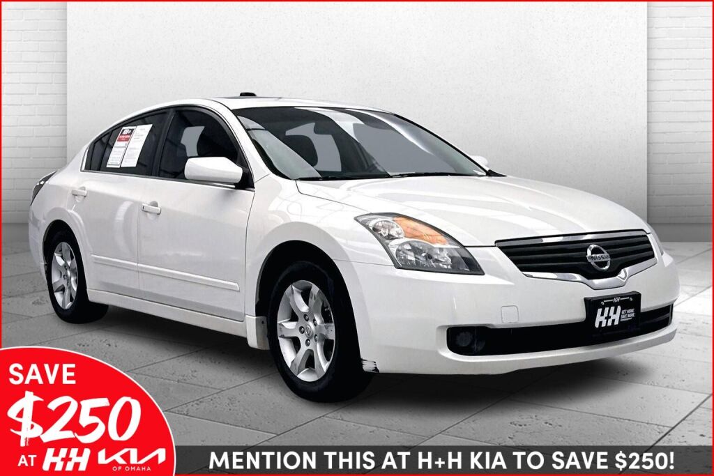 Winter Frost Pearl 2008 Nissan Altima 2.5 SL Sedan Front-Wheel Drive Continuously Variable Transmission