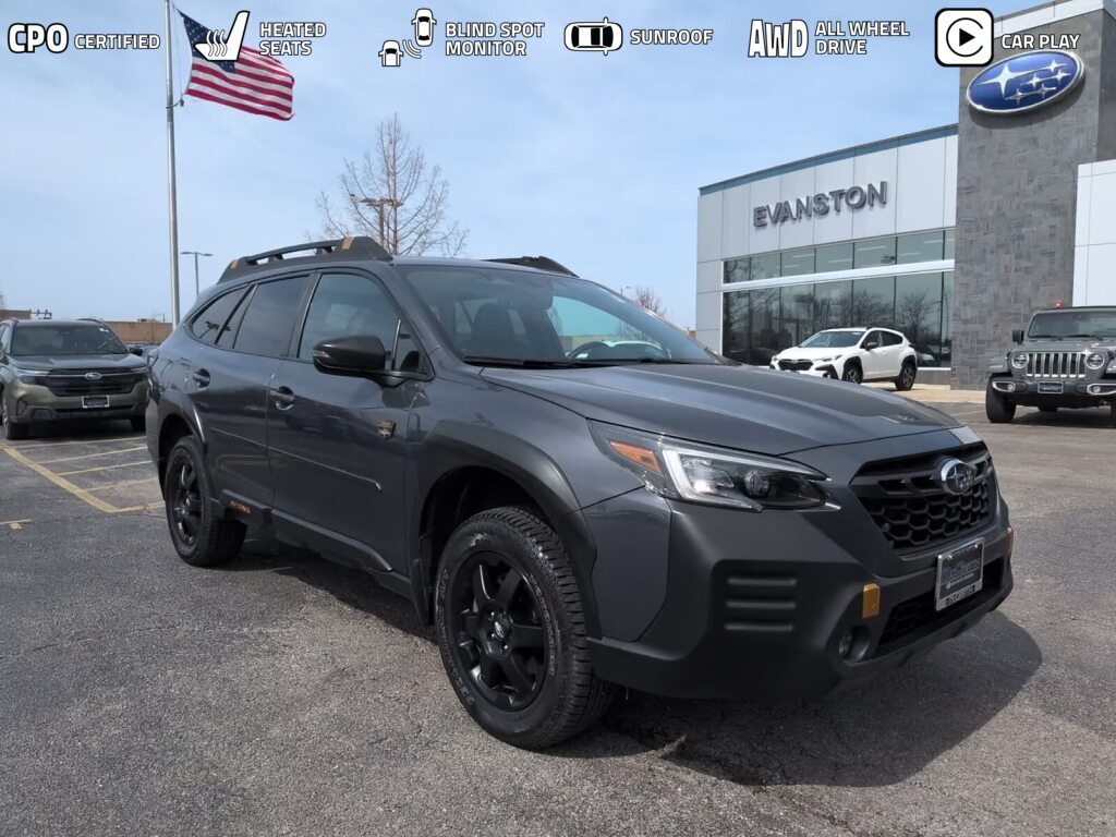 Magnetite Gray Metallic 2023 Subaru Outback Wilderness AWD SUV / Crossover All-Wheel Drive Continuously Variable Transmission