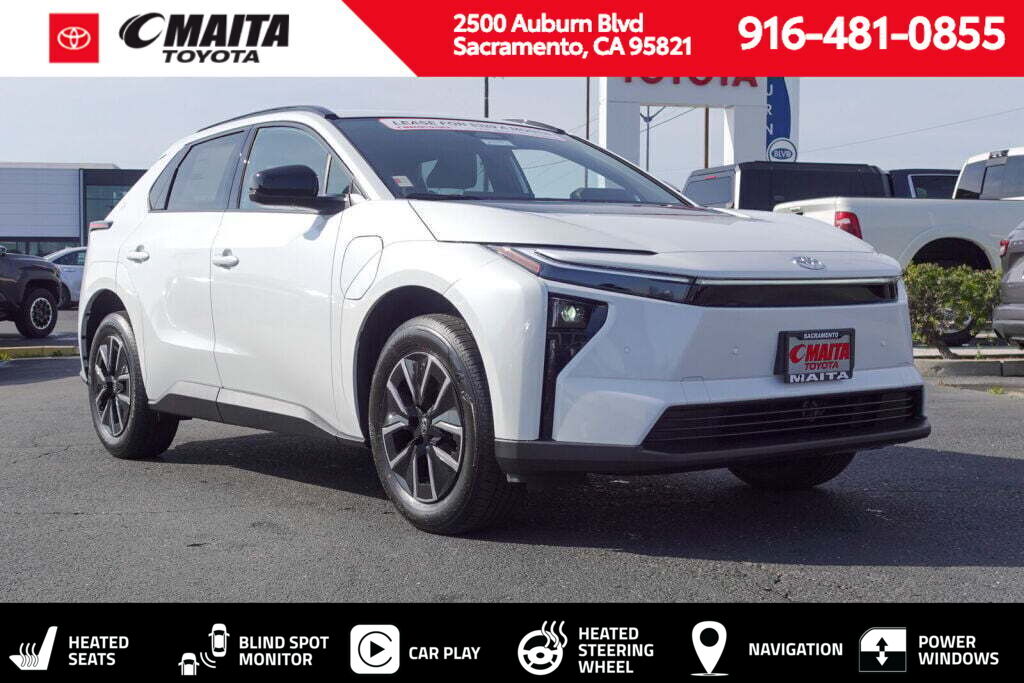 White (Wind Chill Pearl) 2026 Toyota bZ XLE Plus FWD SUV / Crossover Front-Wheel Drive Automatic