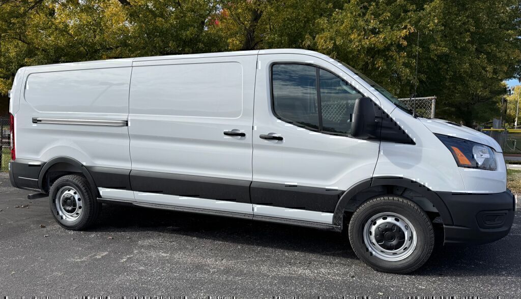 Oxford White 2025 Ford Transit Cargo Van Rear-Wheel Drive 
