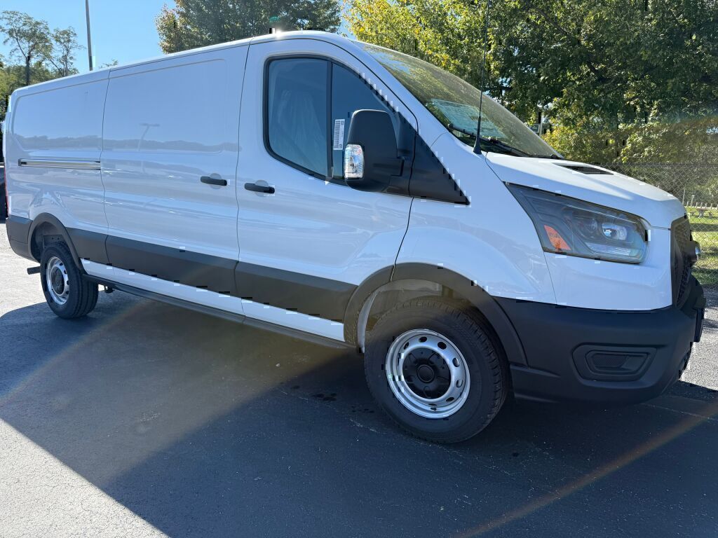 Oxford White 2025 Ford Transit Cargo Van Rear-Wheel Drive 