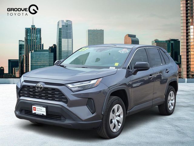 Magnetic Gray Metallic 2023 Toyota RAV4 LE AWD SUV / Crossover All-Wheel Drive 8-Speed Automatic