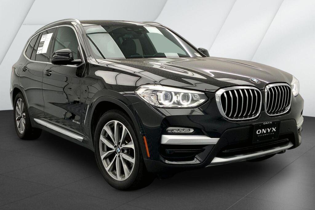 Black Sapphire Metallic 2018 BMW X3 xDrive30i AWD SUV / Crossover All-Wheel Drive Automatic