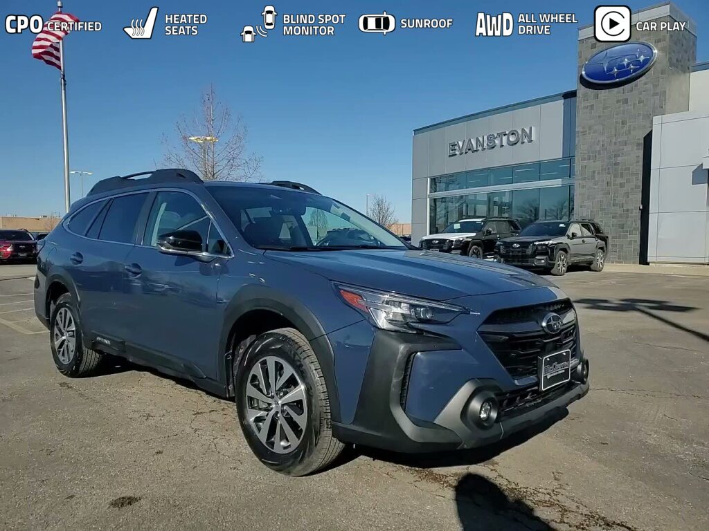 Cosmic Blue Pearl 2023 Subaru Outback Premium AWD SUV / Crossover All-Wheel Drive Continuously Variable Transmission