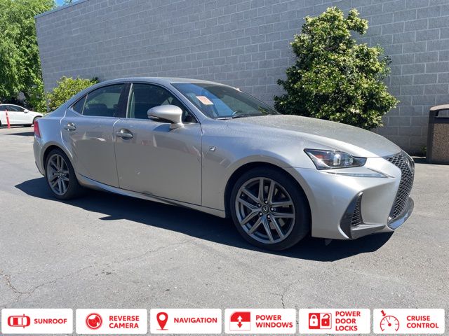 Atomic Silver 2017 Lexus IS 350 RWD Sedan Rear-Wheel Drive 8-Speed Automatic