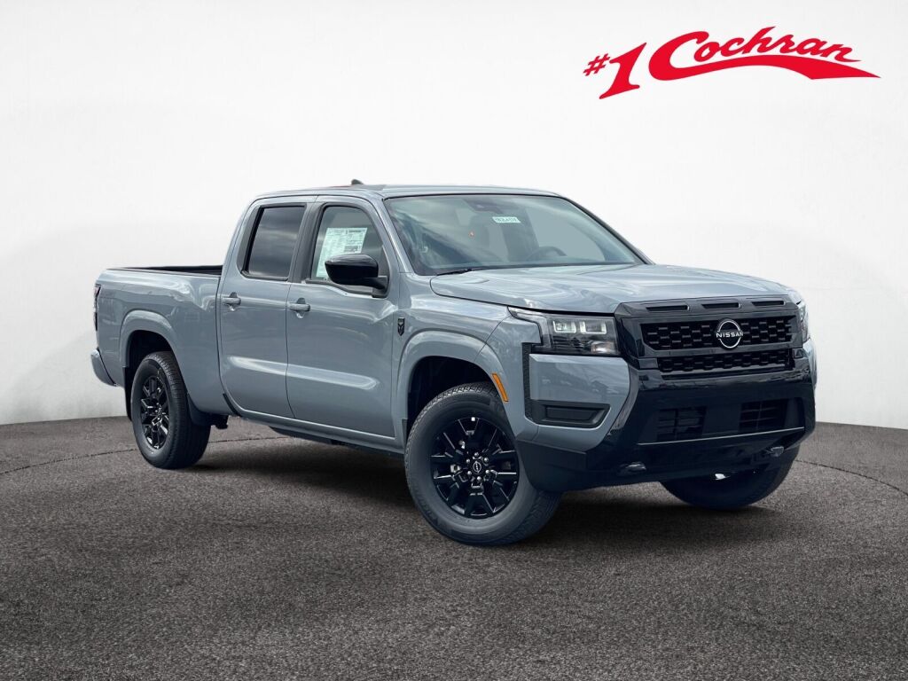 Boulder Gray Pearl 2026 Nissan Frontier SV Crew Cab LB 4WD Pickup Truck Four-Wheel Drive 9-Speed Automatic