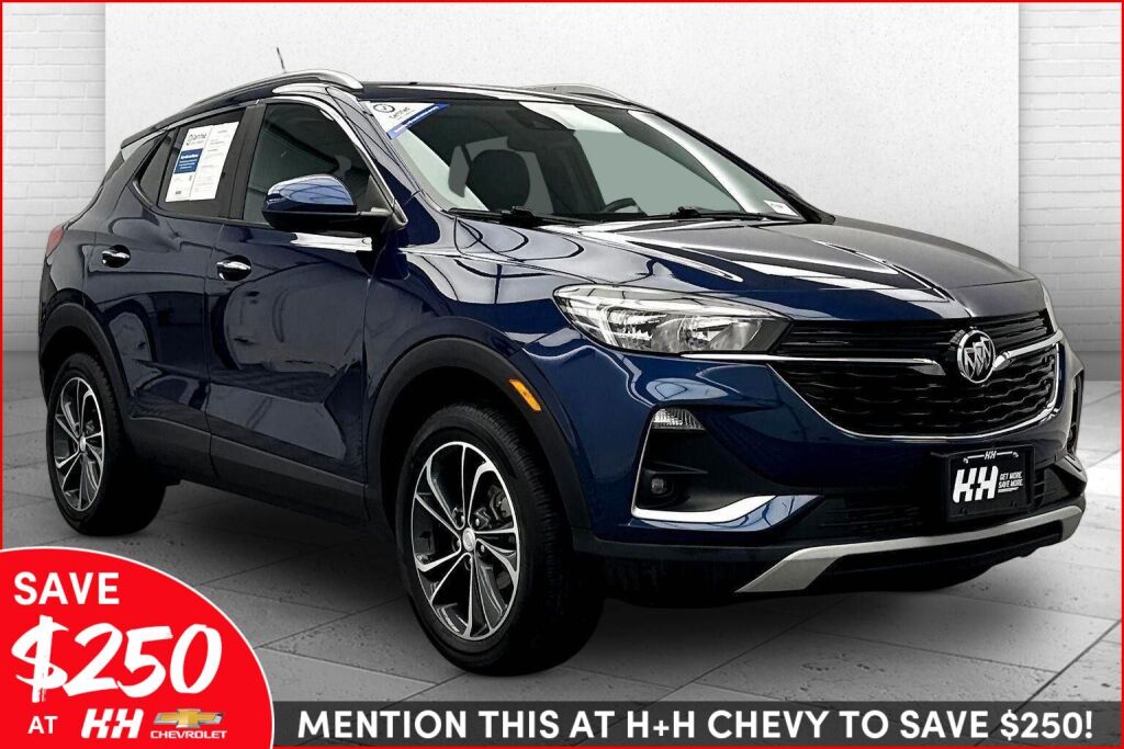 Sapphire Metallic 2023 Buick Encore GX Select AWD SUV / Crossover All-Wheel Drive 9-Speed Automatic