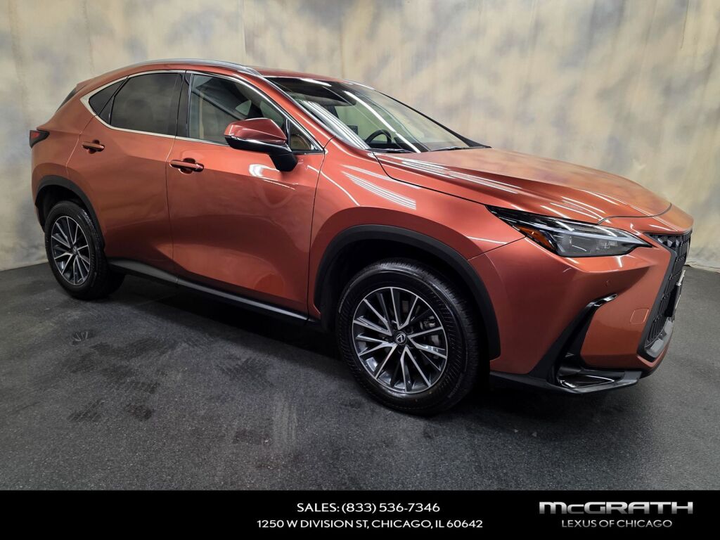 Red (Copper Crest) 2025 Lexus NX 350 AWD SUV / Crossover All-Wheel Drive 8-Speed Automatic