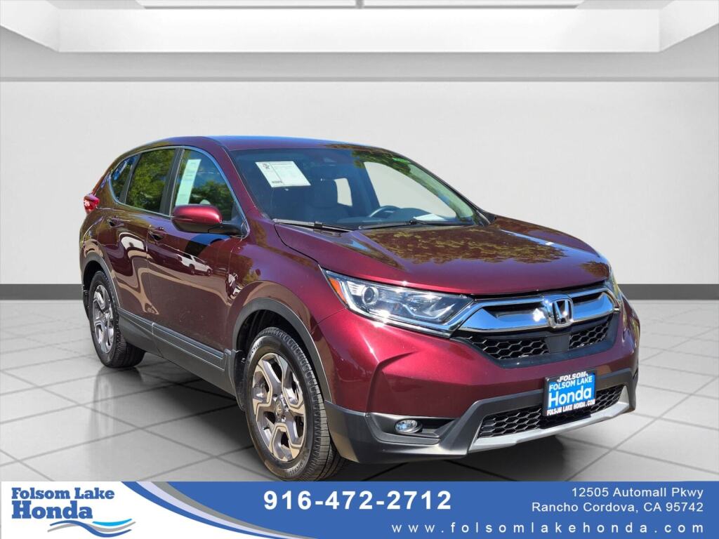 BASQUE RED PEARL II 2018 Honda CR-V EX-L FWD SUV / Crossover Front-Wheel Drive Continuously Variable Transmission