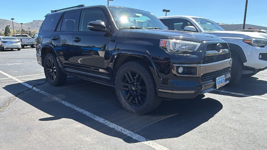 Midnight Black 2019 Toyota 4Runner Limited Nightshade 4WD SUV / Crossover All-Wheel Drive 5-Speed Automatic Overdrive