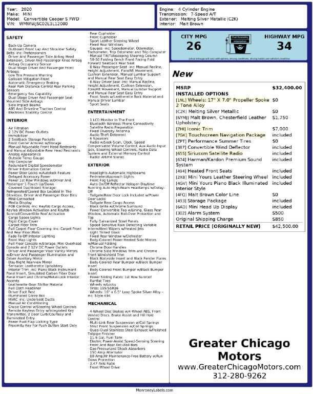 2020 MINI Cooper S Convertible FWD