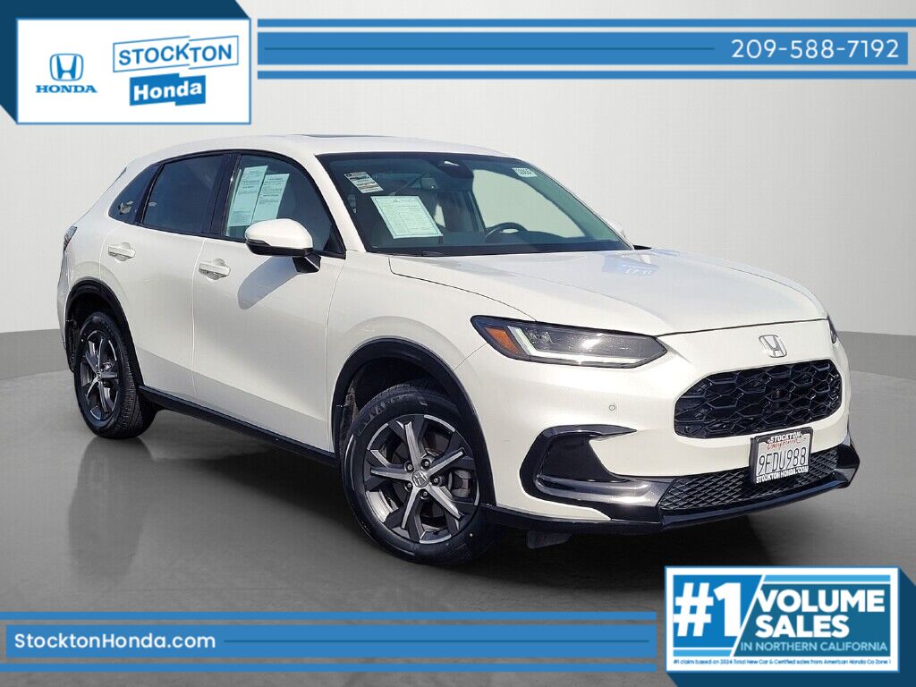 Gray 2023 Honda HR-V EX-L FWD SUV / Crossover Front-Wheel Drive Continuously Variable Transmission