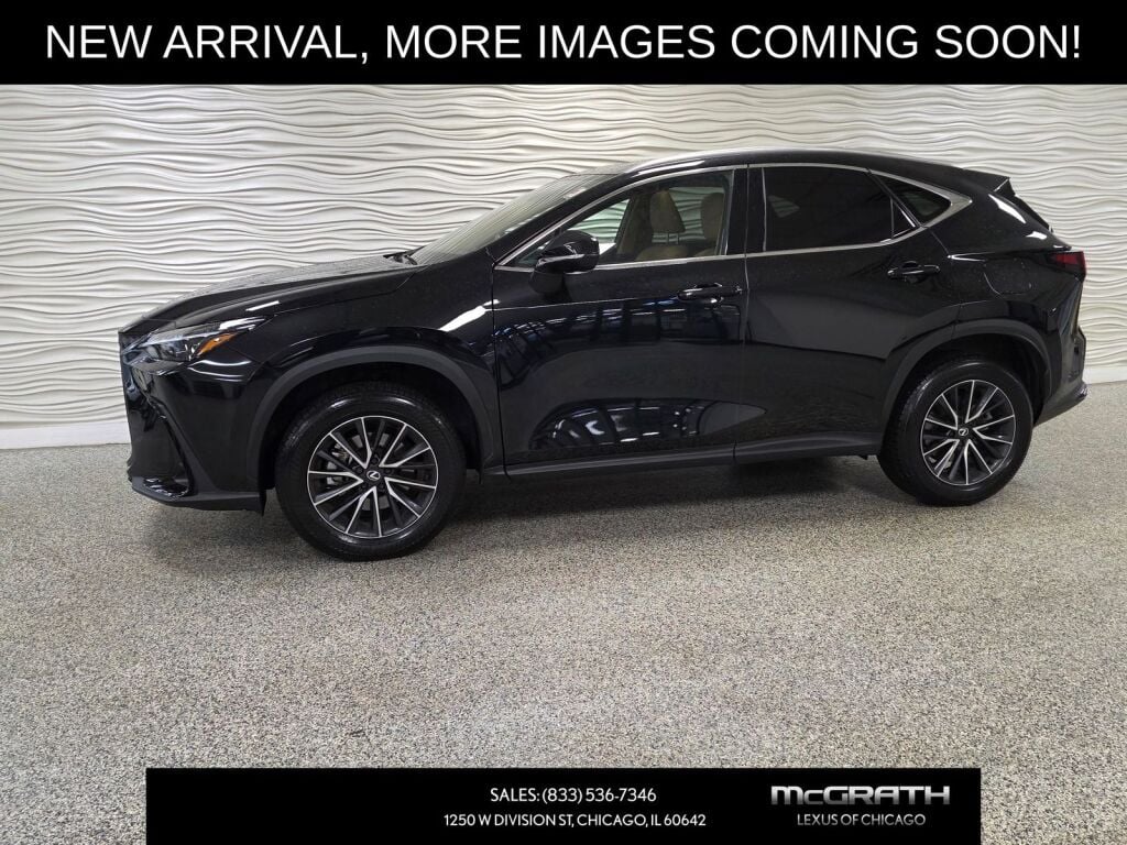 Black (Caviar) 2025 Lexus NX 350 AWD SUV / Crossover All-Wheel Drive 8-Speed Automatic