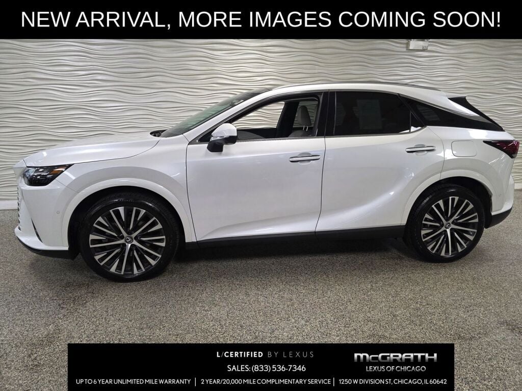 Eminent White Pearl 2025 Lexus RX Hybrid 350h Premium AWD SUV / Crossover All-Wheel Drive Continuously Variable Transmission