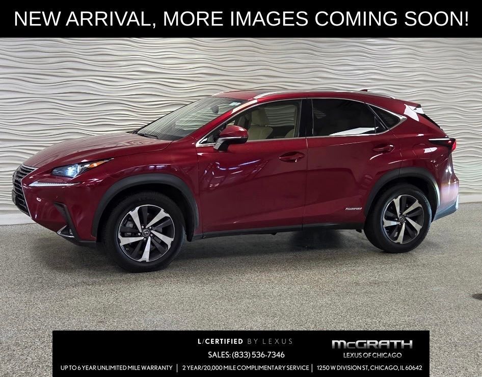 Matador Red Mica 2020 Lexus NX Hybrid 300h AWD SUV / Crossover All-Wheel Drive Continuously Variable Transmission