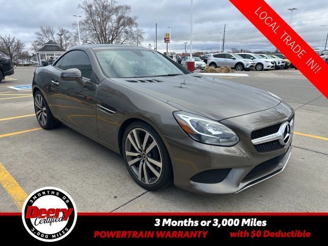 Indium Gray Metallic 2019 Mercedes-Benz SLC 300 RWD Convertible Rear-Wheel Drive 9-Speed Automatic