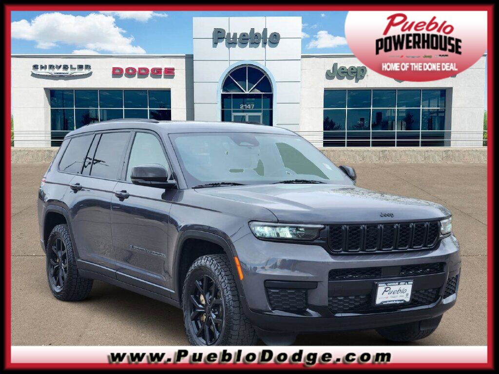 Baltic Gray Metallic Clearcoat 2024 Jeep Grand Cherokee L Altitude X 4WD SUV / Crossover Four-Wheel Drive 8-Speed Automatic