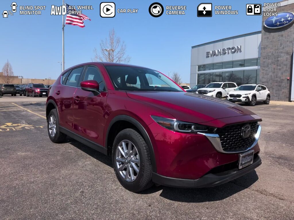 Soul Red Crystal Metallic 2023 Mazda CX-5 2.5 S AWD SUV / Crossover All-Wheel Drive 6-Speed Automatic