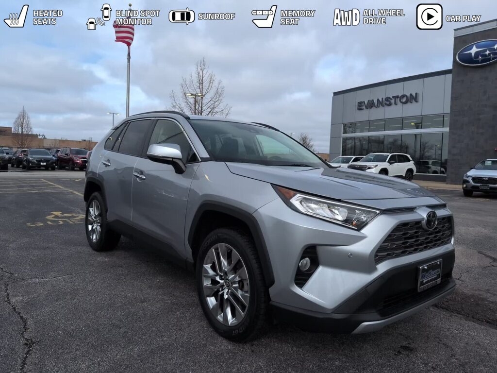 Silver 2020 Toyota RAV4 Limited AWD SUV / Crossover All-Wheel Drive 8-Speed Automatic