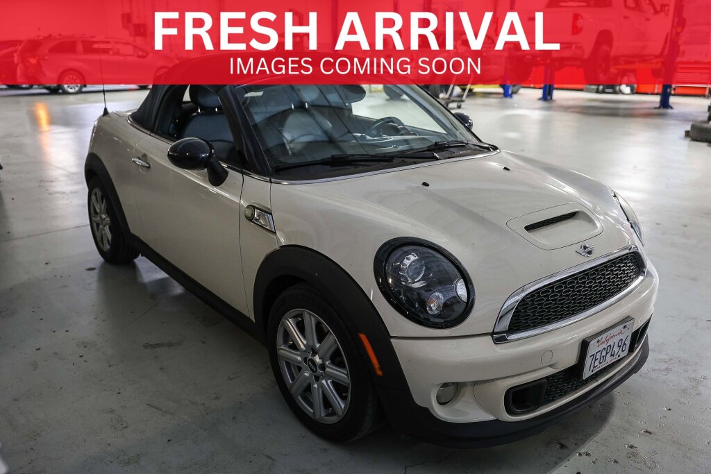Pepper White 2014 MINI Roadster S FWD Convertible Front-Wheel Drive