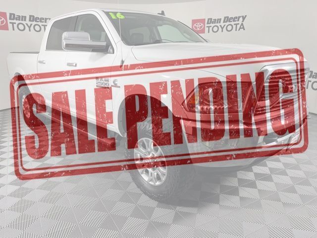 Bright White Clearcoat 2016 RAM 2500 Laramie Crew Cab 4WD Pickup Truck Four-Wheel Drive 6-Speed Automatic