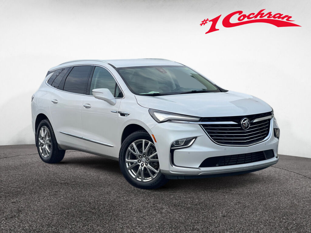 White Frost Tricoat 2023 Buick Enclave Premium AWD SUV / Crossover Four-Wheel Drive 9-Speed Automatic