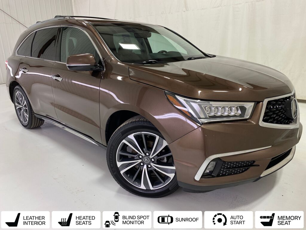 2019 Acura MDX 3.5L Technology Package Canyon Bronze Metallic at Phil Fitts Ford