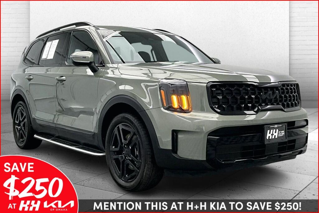 Jungle Green 2025 Kia Telluride EX X-Line AWD SUV / Crossover All-Wheel Drive Automatic