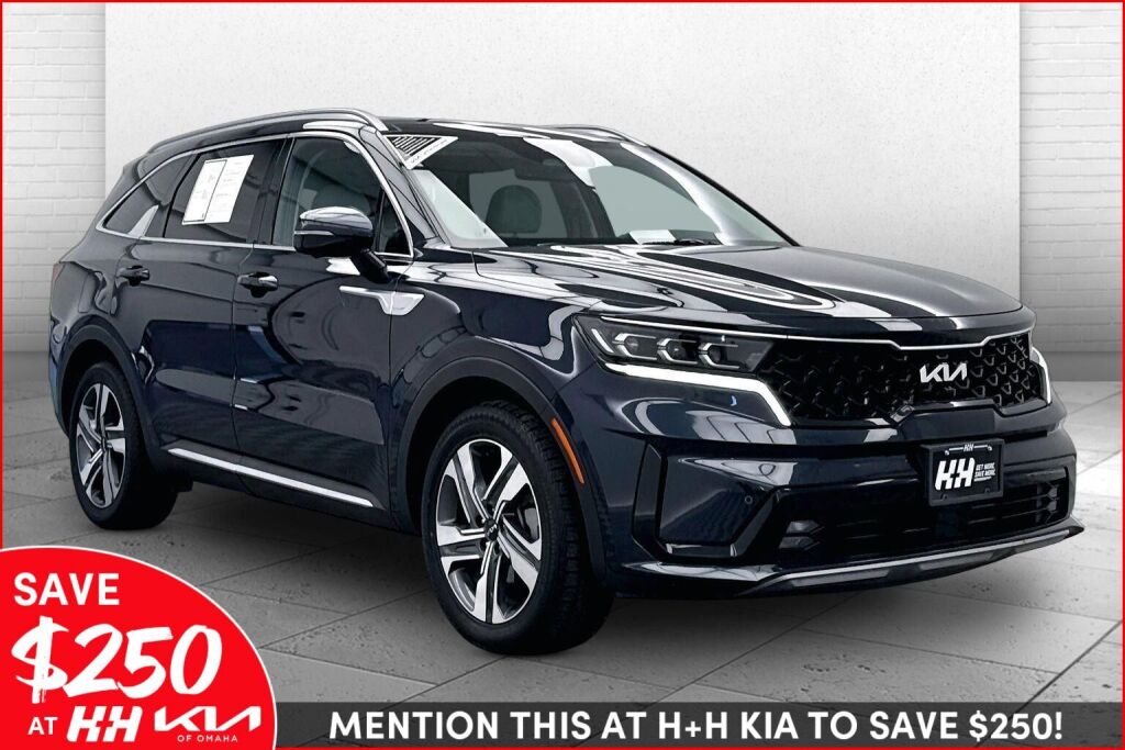 Gravity Blue 2023 Kia Sorento Plug-In Hybrid SX Prestige AWD SUV / Crossover All-Wheel Drive Automatic