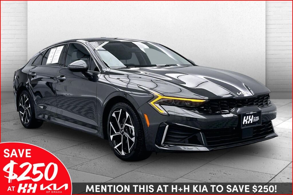 Interstellar Gray 2025 Kia K5 EX FWD Sedan Front-Wheel Drive Automatic