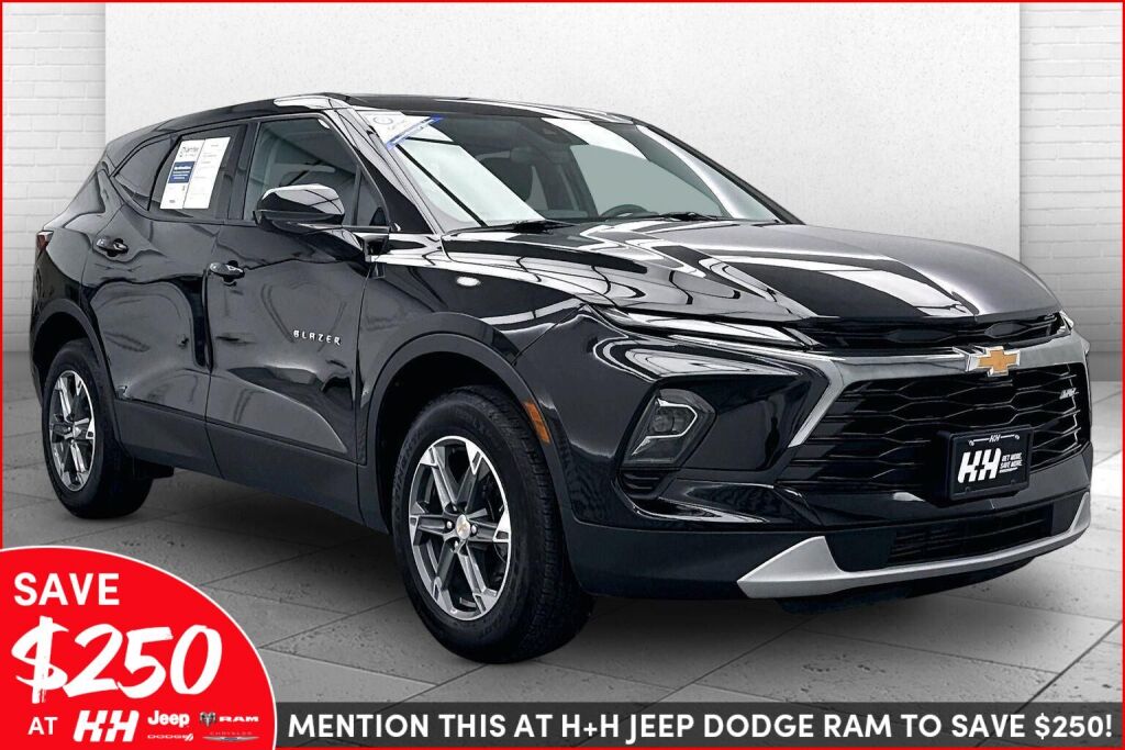 Black 2025 Chevrolet Blazer LT AWD SUV / Crossover 9-Speed Automatic