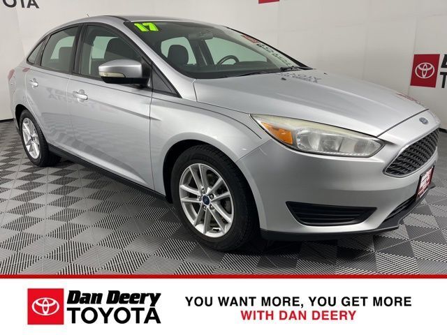 Ingot Silver 2017 Ford Focus SE Sedan Front-Wheel Drive 6-Speed Automatic
