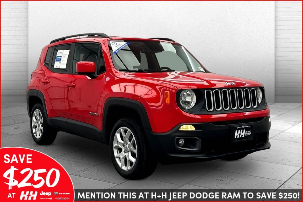 Colorado Red 2017 Jeep Renegade Latitude 4WD SUV / Crossover Four-Wheel Drive 9-Speed Automatic