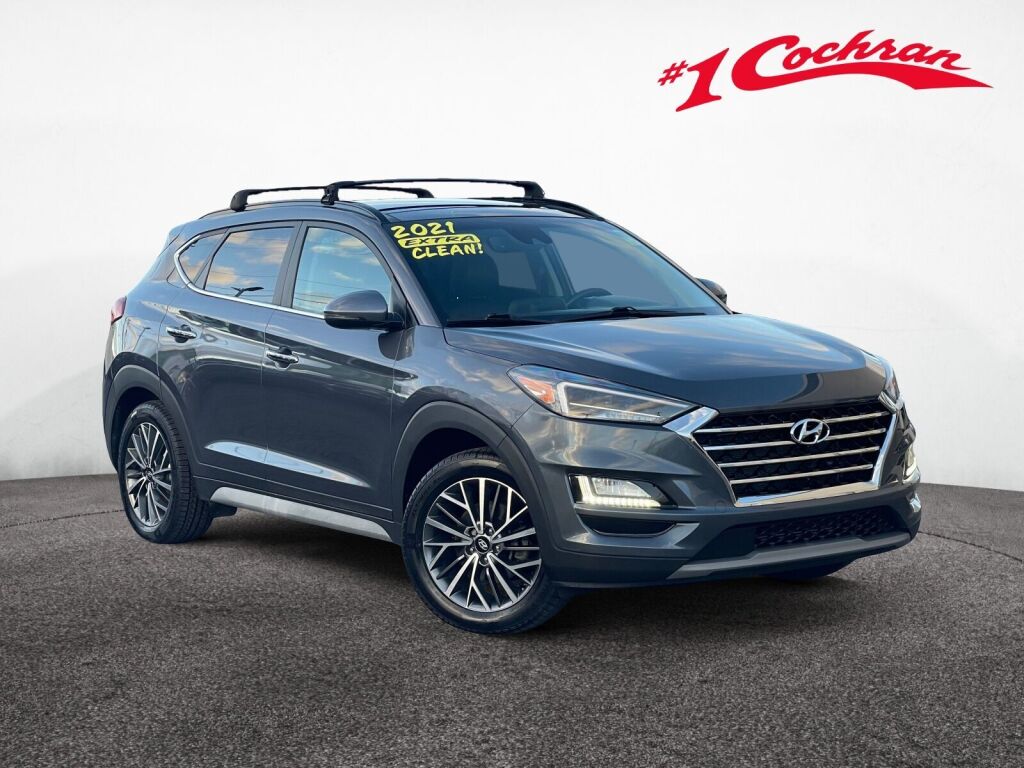 Gray (Magnetic Force) 2021 Hyundai Tucson Ultimate AWD SUV / Crossover All-Wheel Drive 6-Speed Automatic