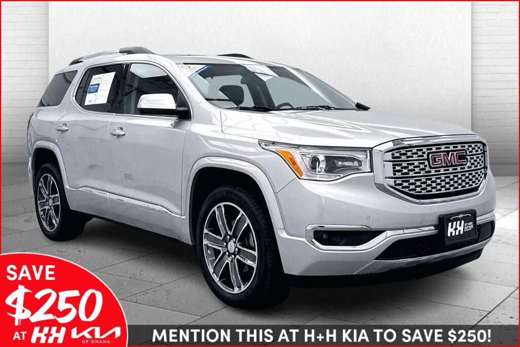 Quicksilver Metallic 2019 GMC Acadia Denali AWD SUV / Crossover Four-Wheel Drive 6-Speed Automatic