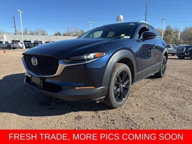 Deep Crystal Blue Mica 2024 Mazda CX-30 2.5 S Select Sport AWD SUV / Crossover All-Wheel Drive 6-Speed Automatic