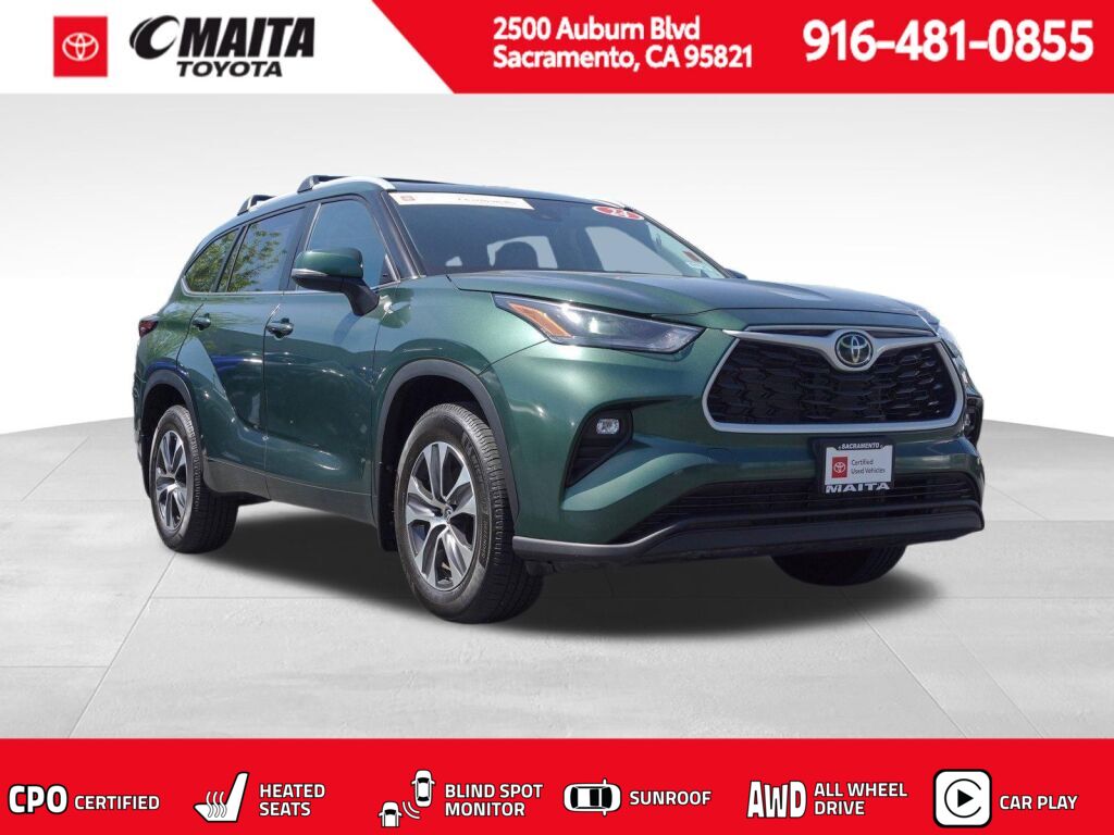 Cypress 2024 Toyota Highlander XLE AWD SUV / Crossover All-Wheel Drive 8-Speed Automatic