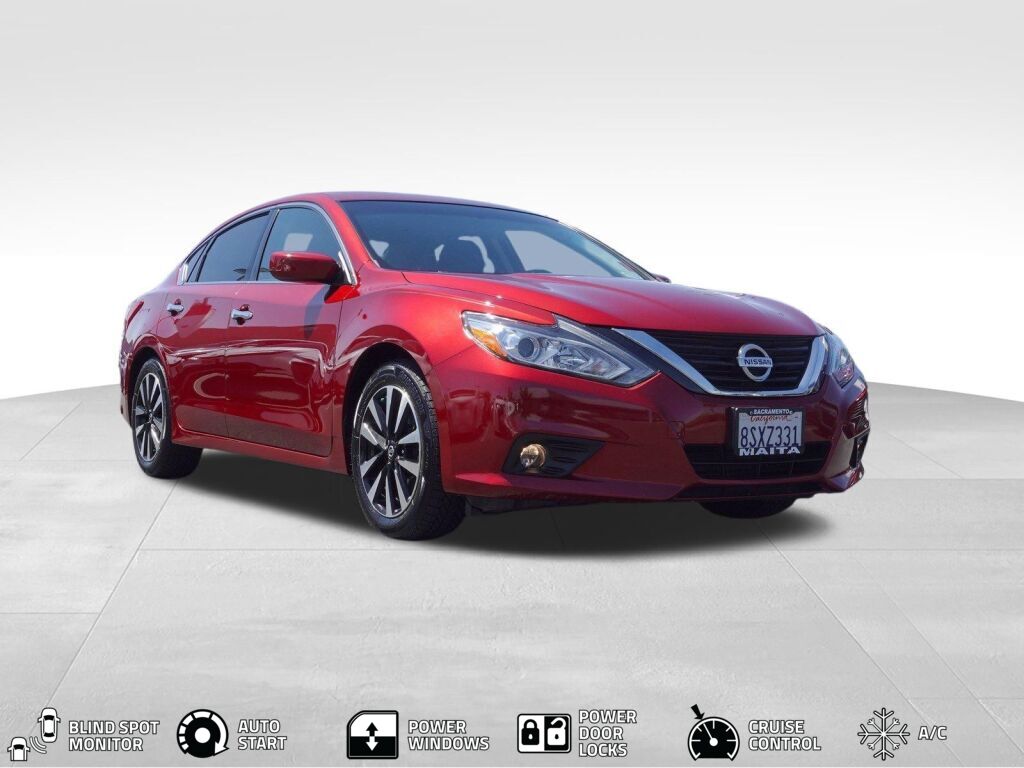 Red (Scarlet Ember) 2017 Nissan Altima 2.5 SV Sedan Front-Wheel Drive Continuously Variable Transmission