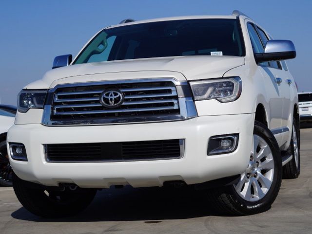 White (Blizzard Pearl) 2019 Toyota Sequoia Platinum 4WD SUV / Crossover Four-Wheel Drive 6-Speed Automatic