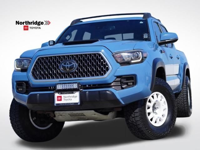 Cavalry Blue 2018 Toyota Tacoma TRD Pro Double Cab 4WD Pickup Truck Four-Wheel Drive 6-Speed Automatic