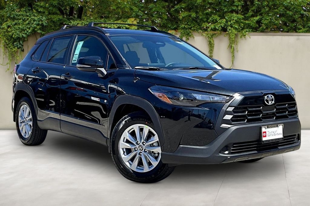 Jet Black 2026 Toyota Corolla Cross LE FWD SUV / Crossover Front-Wheel Drive Continuously Variable Transmission